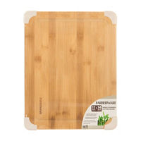 Farberware Nonslip Bamboo Cutting Board, 11 in x 14 in