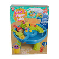 Play Sand & Water Table Playset, 15 Pieces