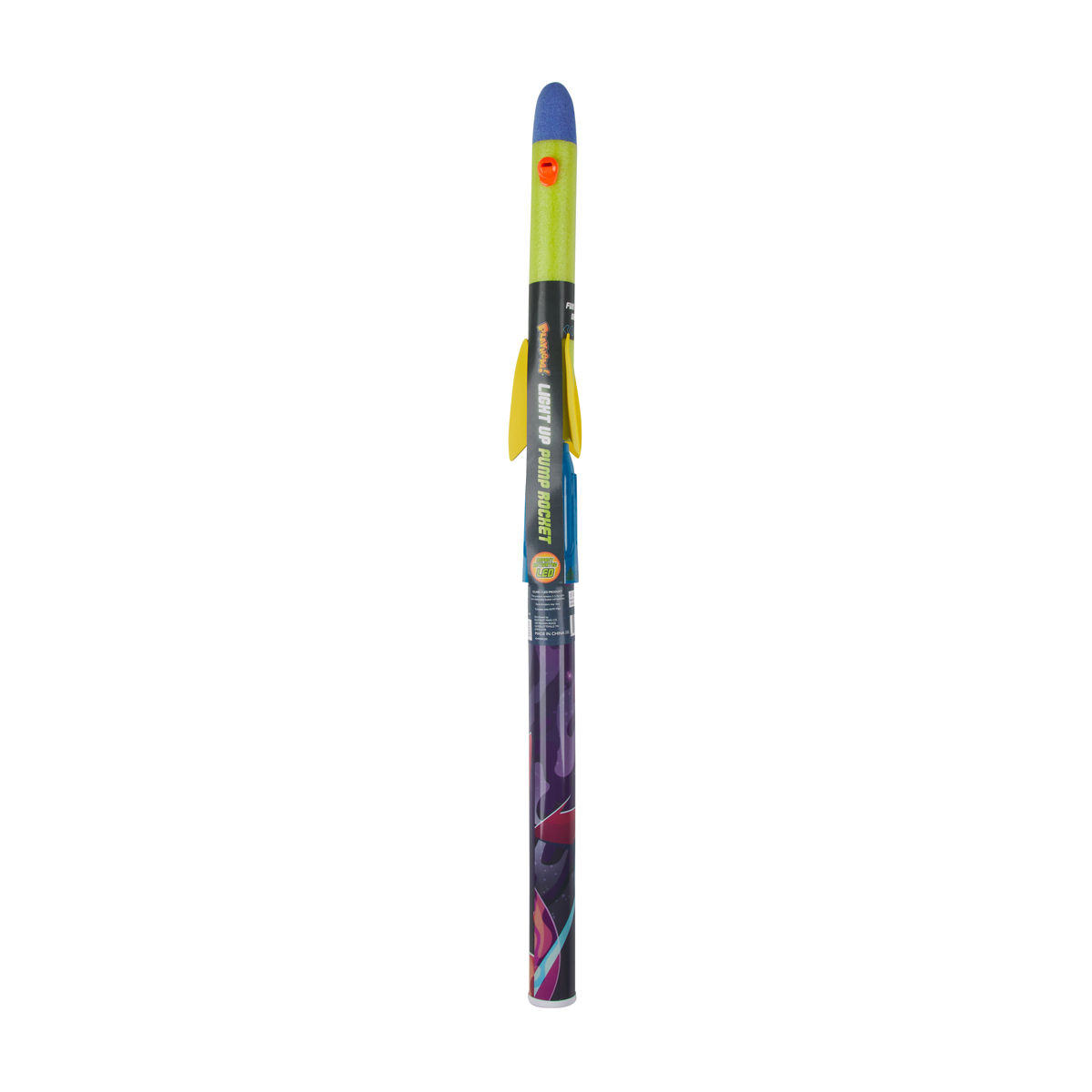 Light Up Pump Rocket, Assorted