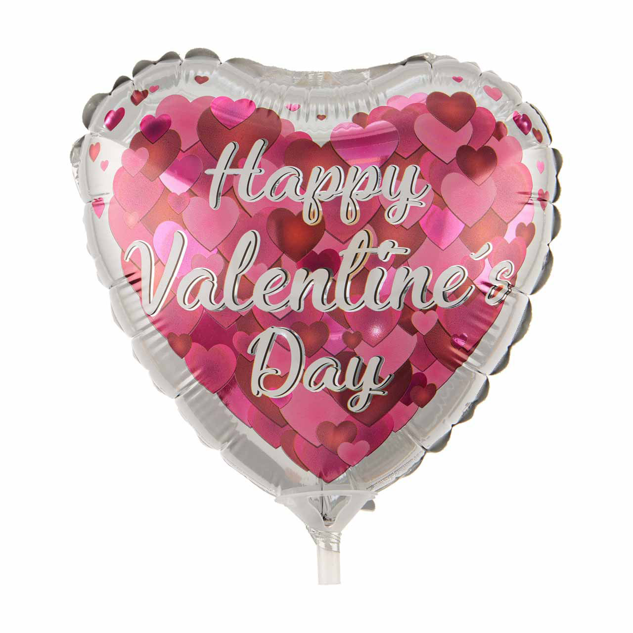 Valentine's Day Heart Stick Balloon, Assorted