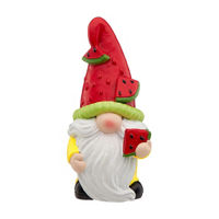 Gnome with Fruit Ornament Garden Décor, Assorted