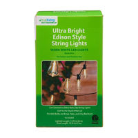 True Living Outdoors Ultra Bright Edison Style String