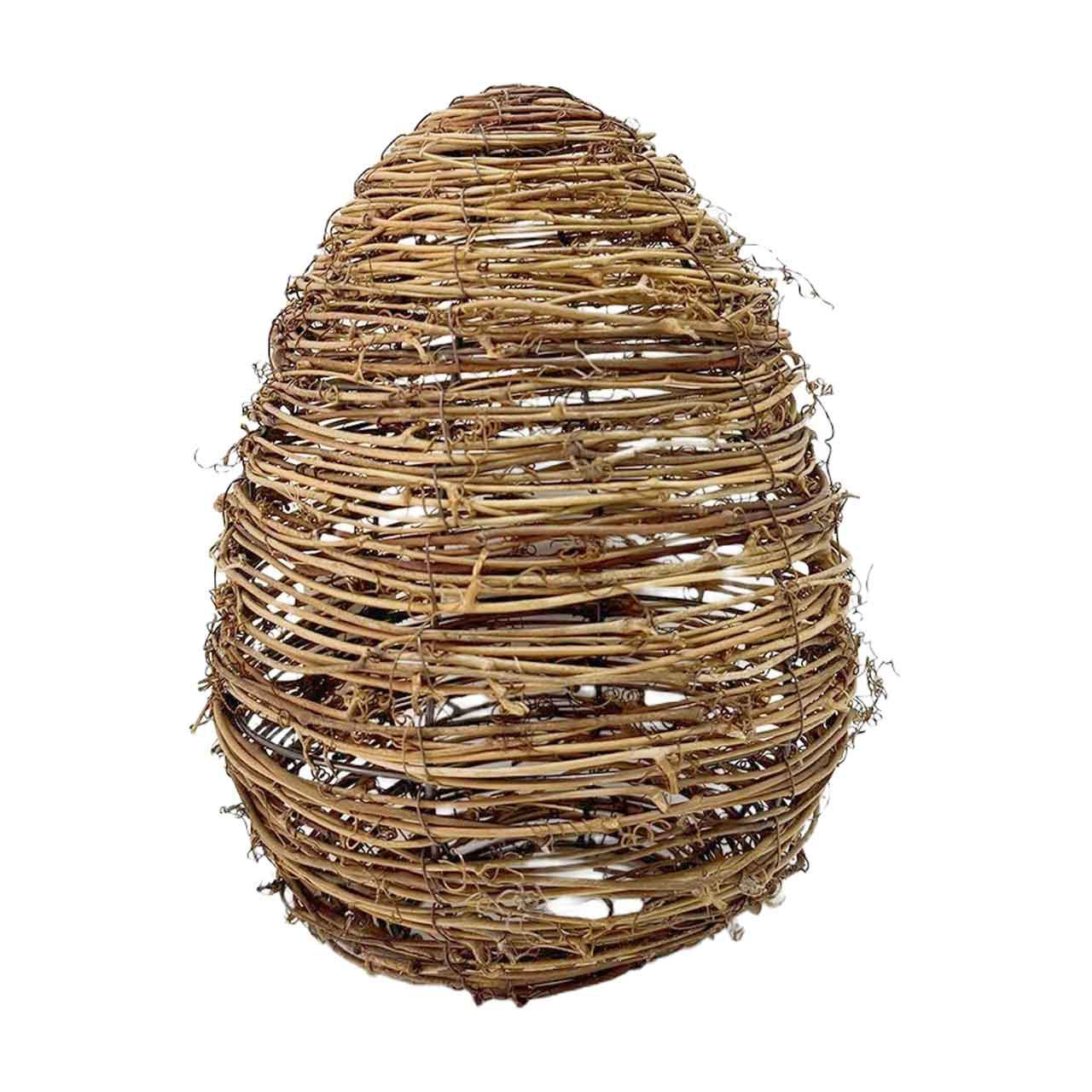 Woven Rattan Easter Egg, 10 in