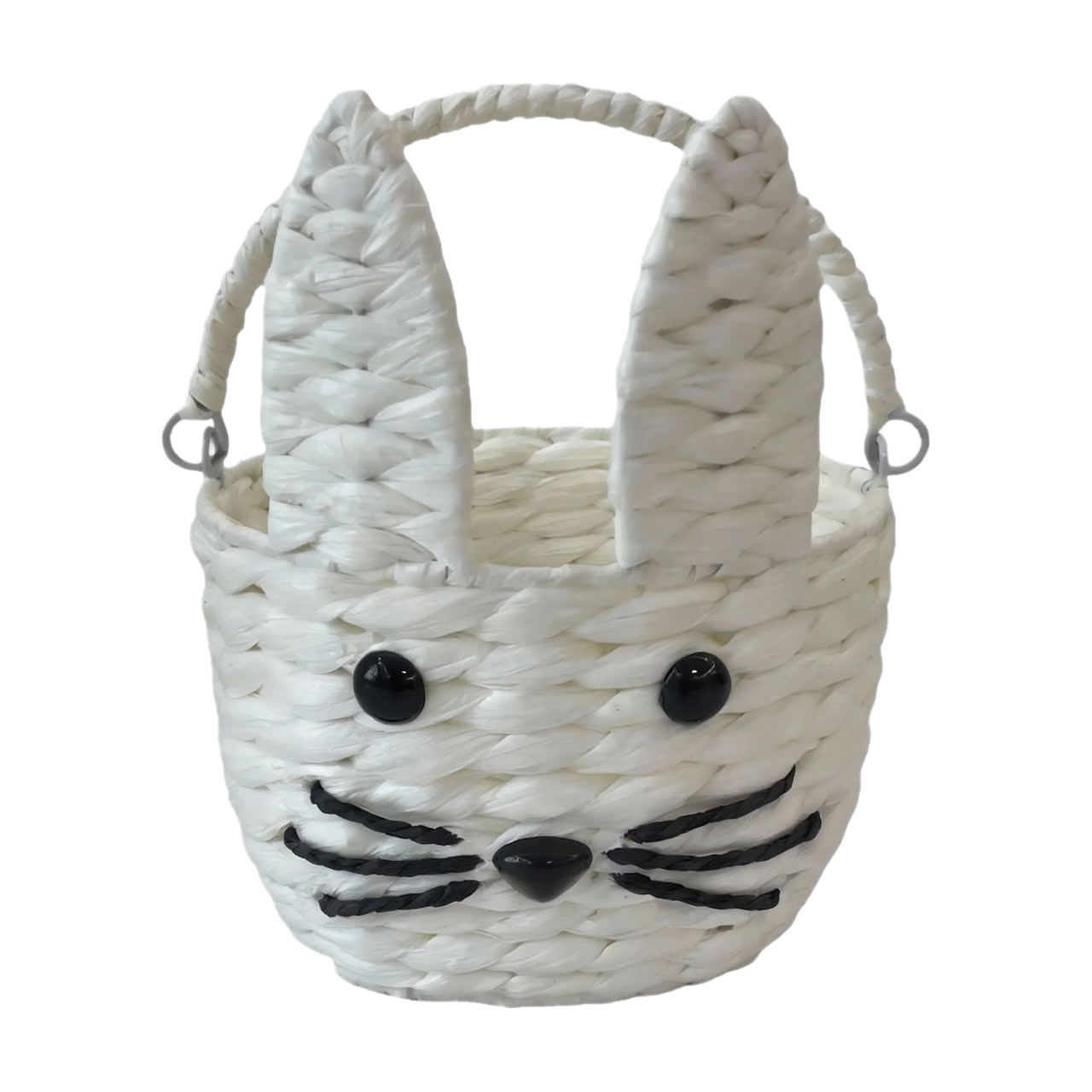 Handweaving Easter Bunny Basket, 16 oz