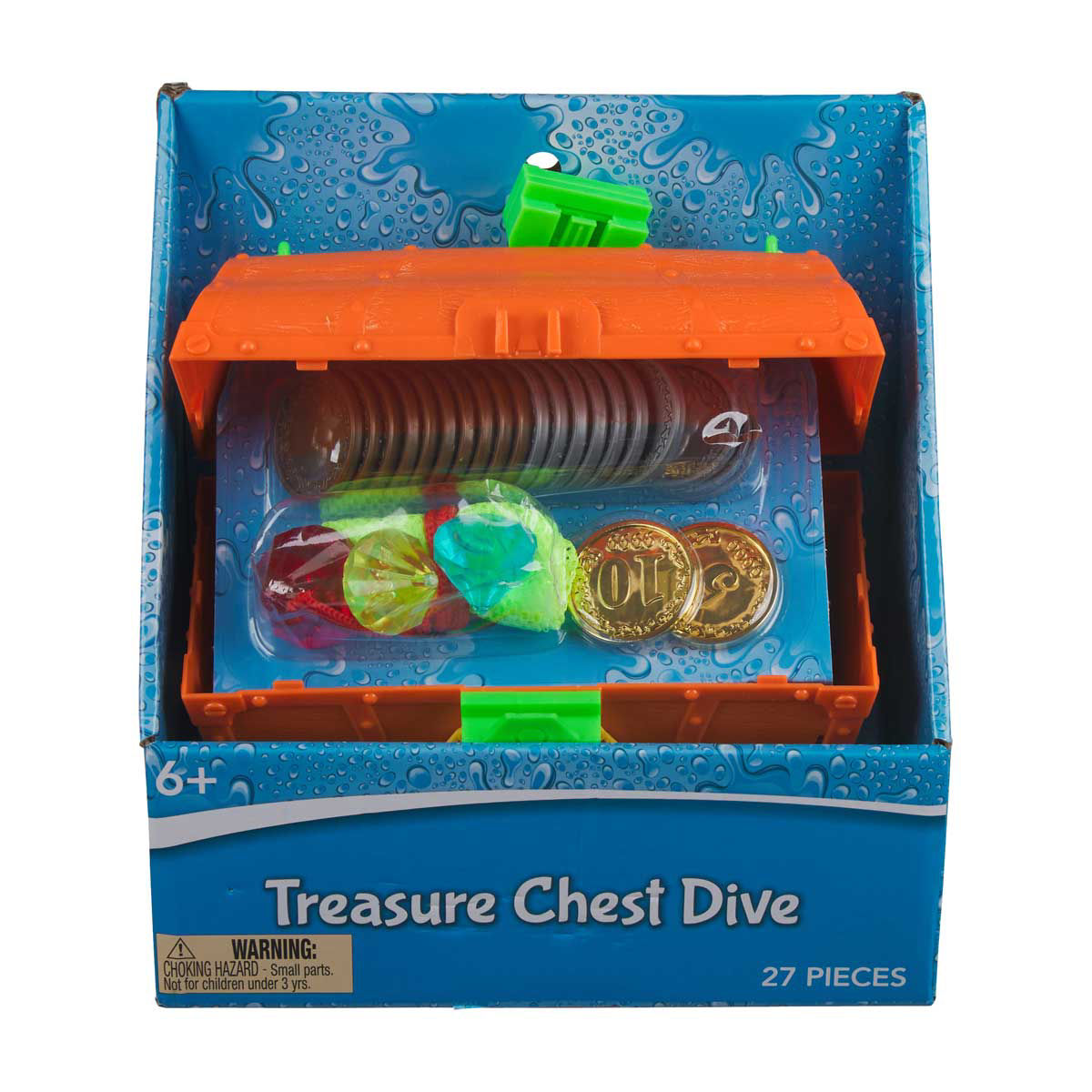 Treasure Chest Dive, 27 Pieces, Assorted