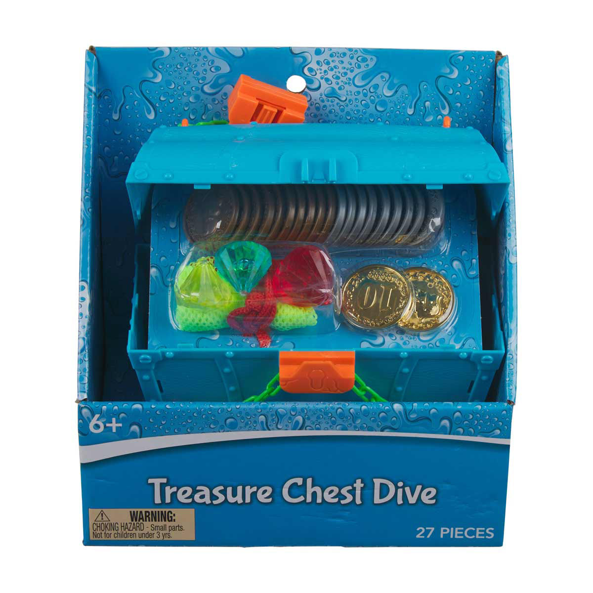 Treasure Chest Dive, 27 Pieces, Assorted