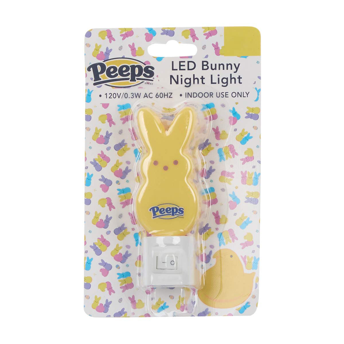 Peeps Easter LED Bunny Shaped Night Light, Assorted
