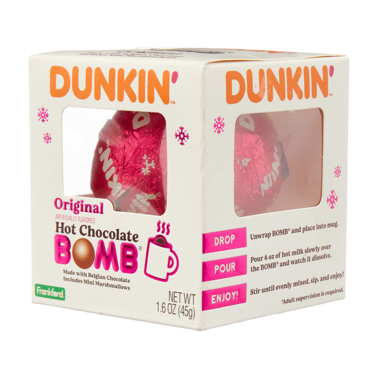 Dunkin Hot Chocolate Bomb, 1.6 oz