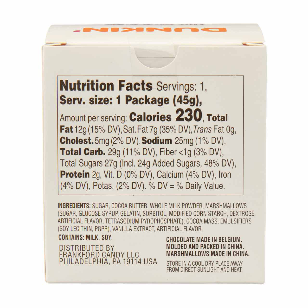 Dunkin Hot Chocolate Bomb, 1.6 oz