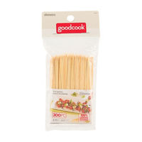 Goodcook Bamboo Skewers, 300 ct, 4 in