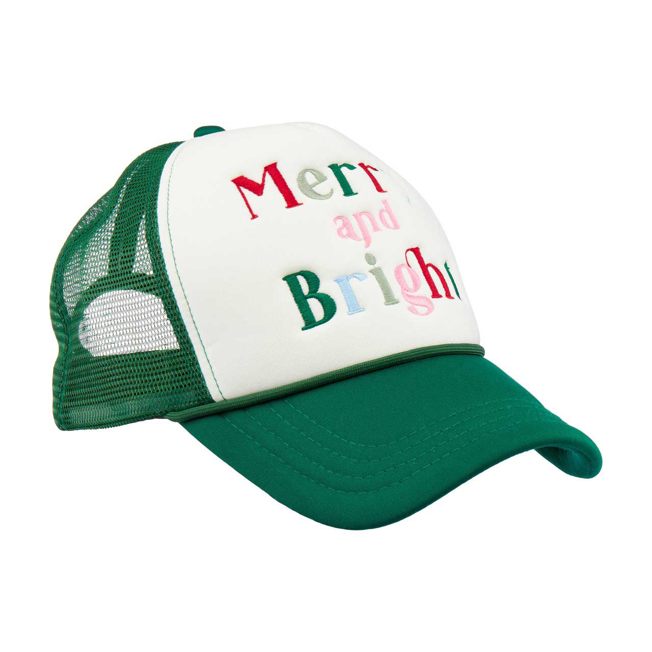 "Merry and Bright" Trucker Hat