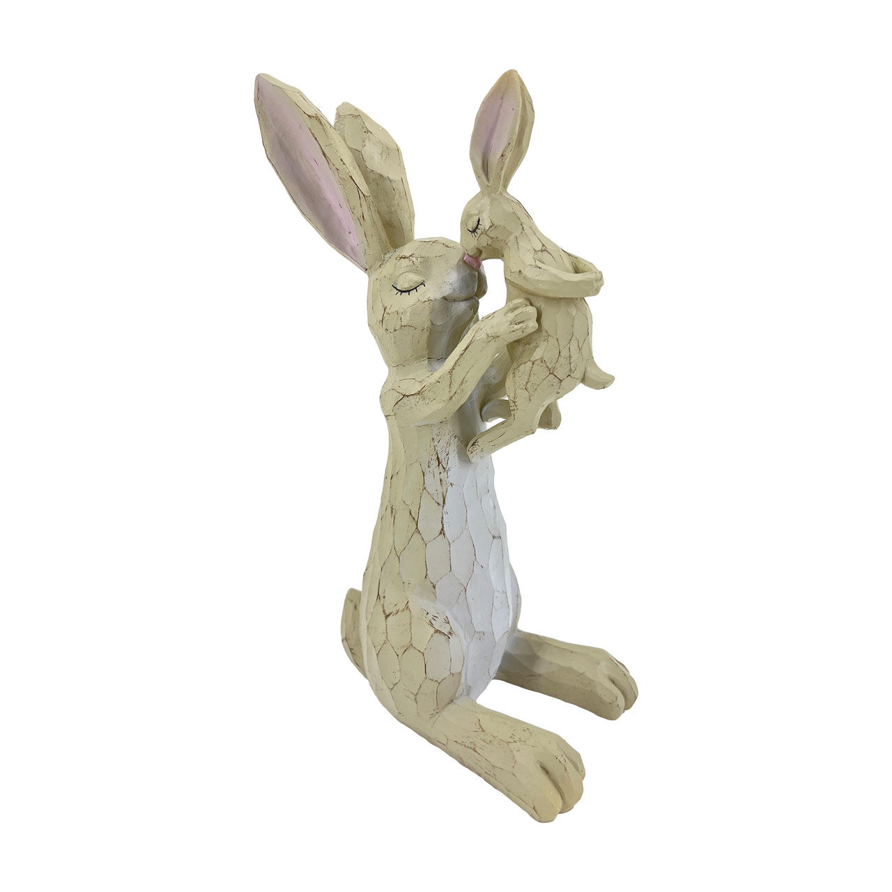 Easter Bunny with Baby Decoration, 10 in