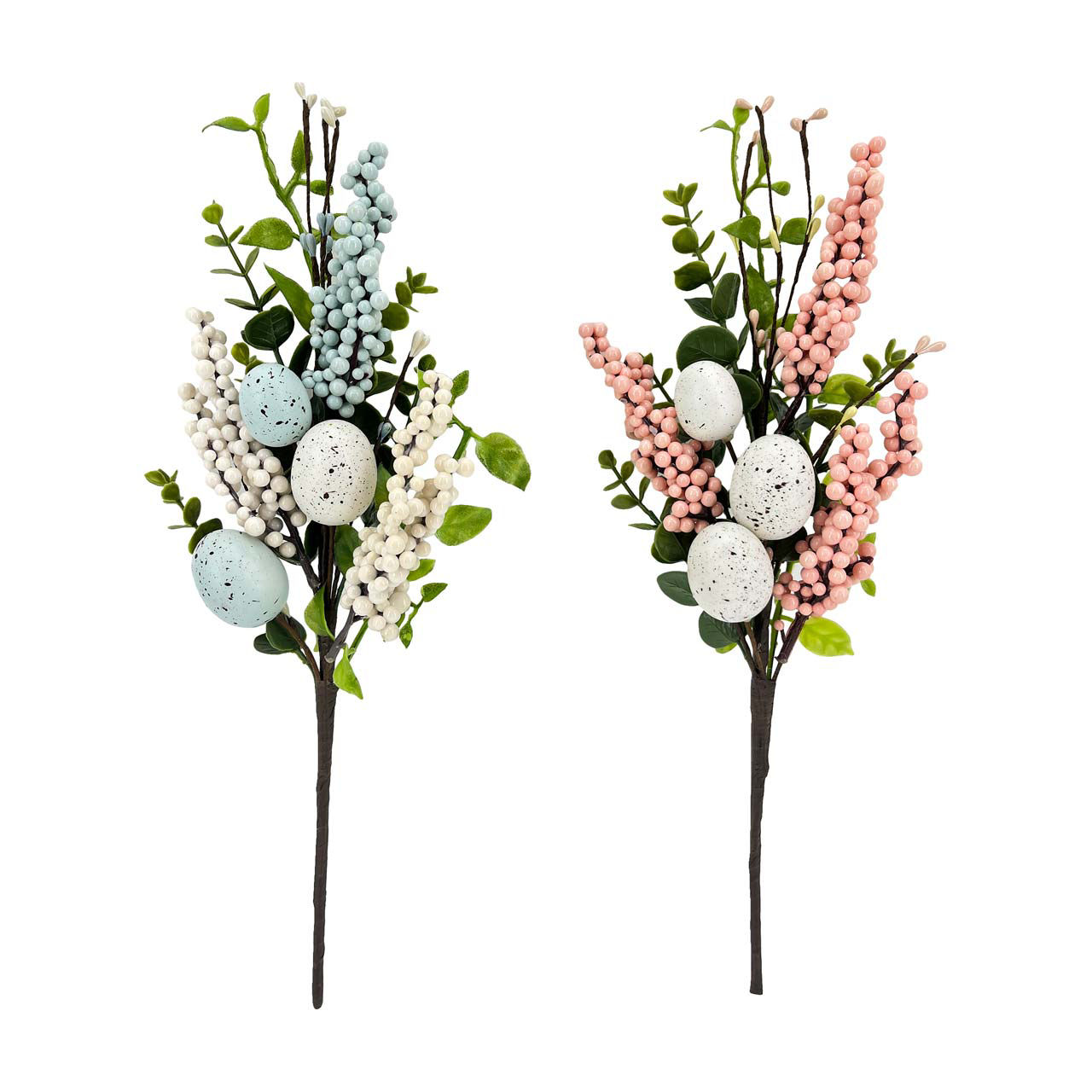 Easter Floral Egg Pick, 16 in, Assorted