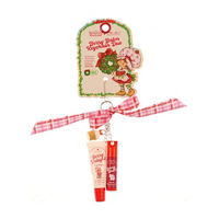 Strawberry Shortcake & Celavi Berry Balm Keychain Duo