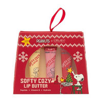 Celavi Peanuts Softy Cozy Lip Butter, Set of 3