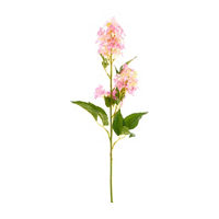 Artificial Pink Hydrangea Stem