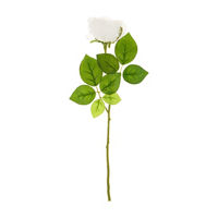 Artificial White Peony Stem