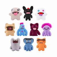 Hairy Fuggs Plush Toys, 9 in, Assorted