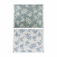 Summer Floral Cotton Printed Throw, 50x60 in, 2