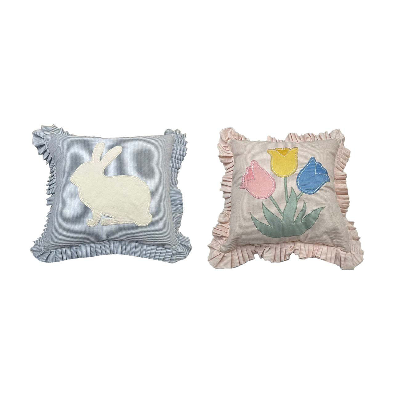 Easter Decorative Printed Pillow, 18x18in, Assorted