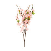 Artificial Light Pink Cherry Blossom Bushel