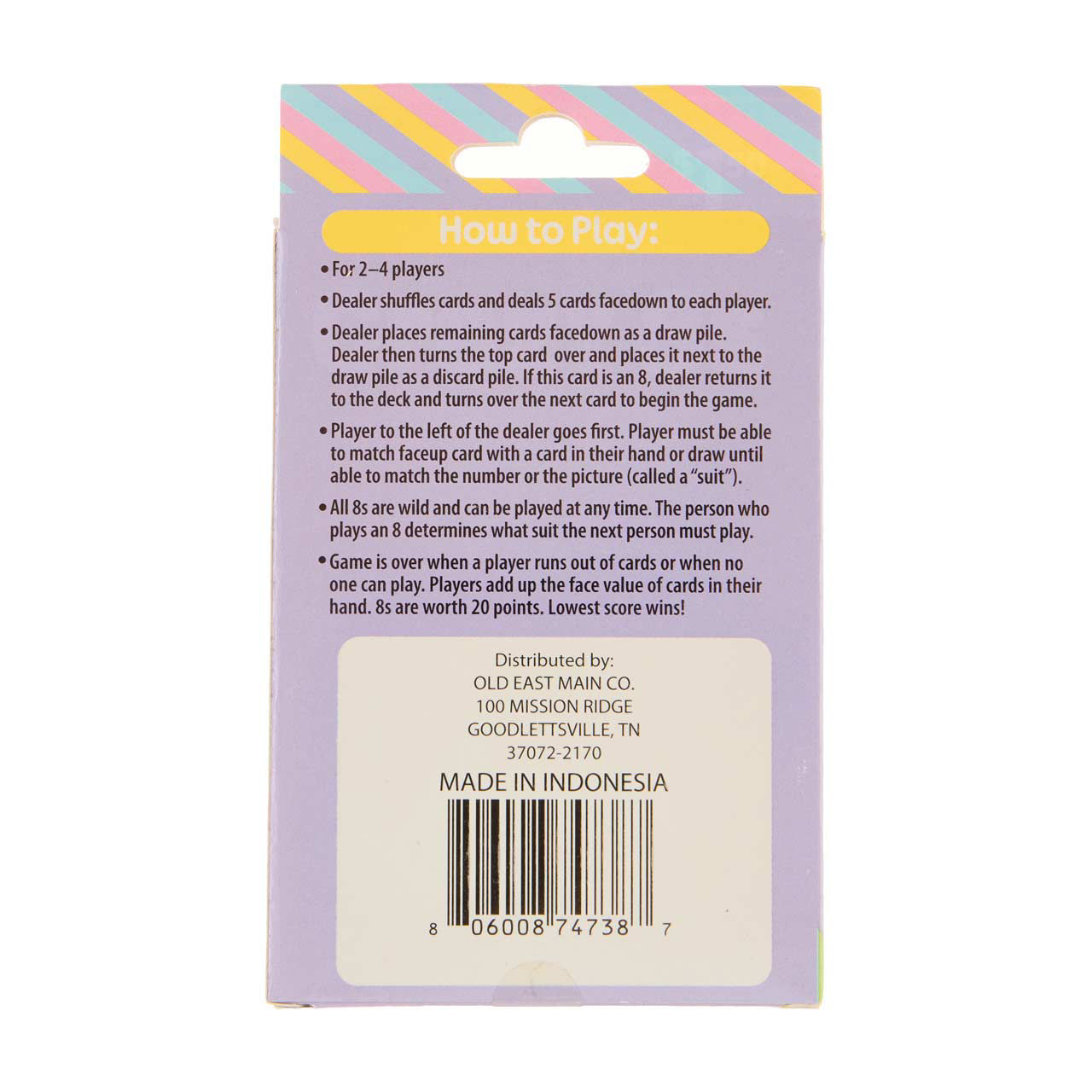 Easter Crazy 8s Card Game