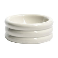 Bubble Ceramic Pet Bowl, 1.5 cp