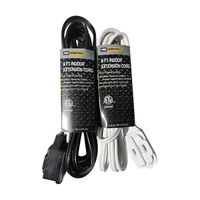 Pro Essentials 8ft Indoor Extension Cord, 1 ct
