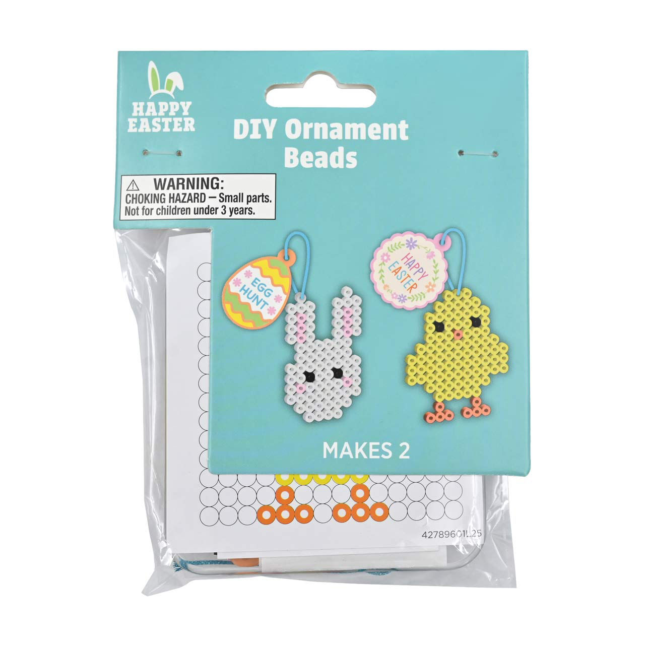 Happy Easter DIY Ornament Beads