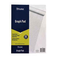 Ofiice Hub Graph Paper Pad, 80 Sheets