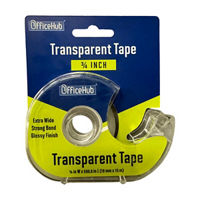 Office Hub Transparent Tape, 0.75x590.6 in