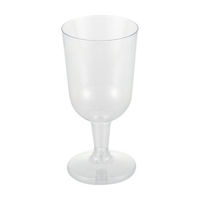 Disposable Clear Wine Goblets, 10 ct