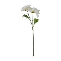 Artificial White Daisy Floral Stem