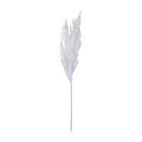 Artificial White Dried Pampas Stem Pick 