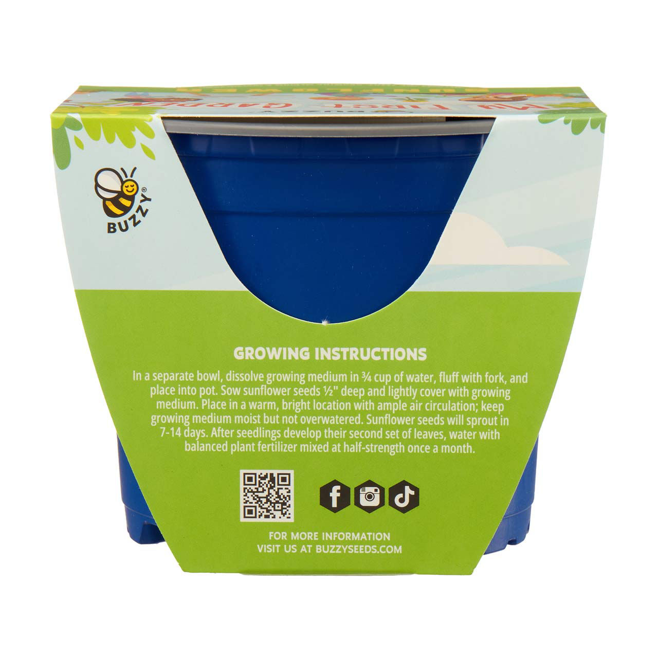 Buzzy Seeds My First Garden Kit, Assorted Plants