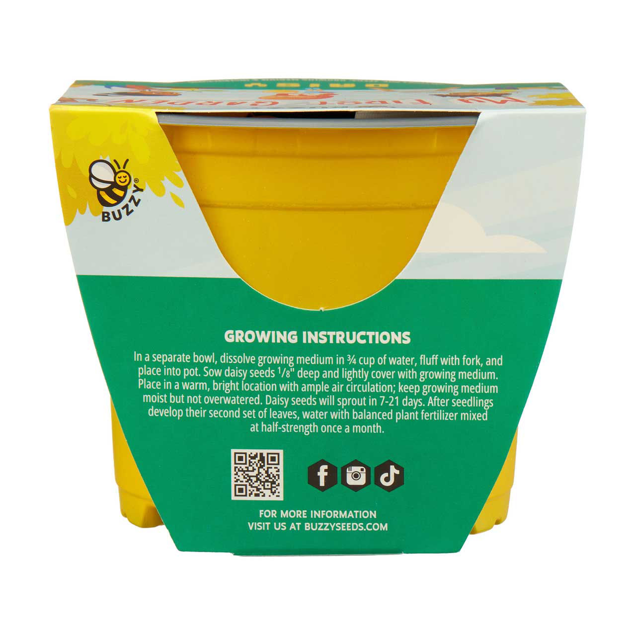 Buzzy Seeds My First Garden Kit, Assorted Plants