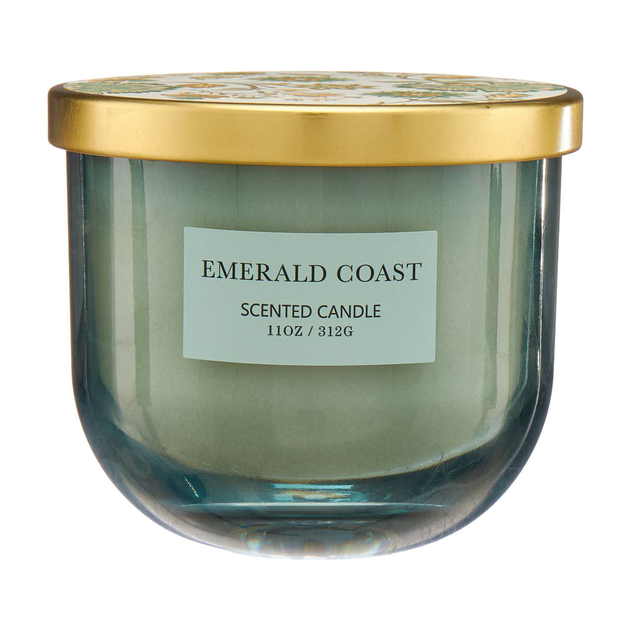 Emerald Coast Scented Glass Jar Candle, 11 oz