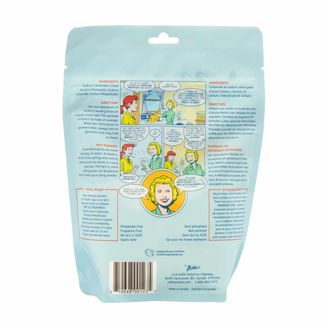 Nellie's Laundry Soda, 1.6 lb