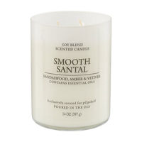 Scented Soy Candle, Smooth Santal, 14 oz
