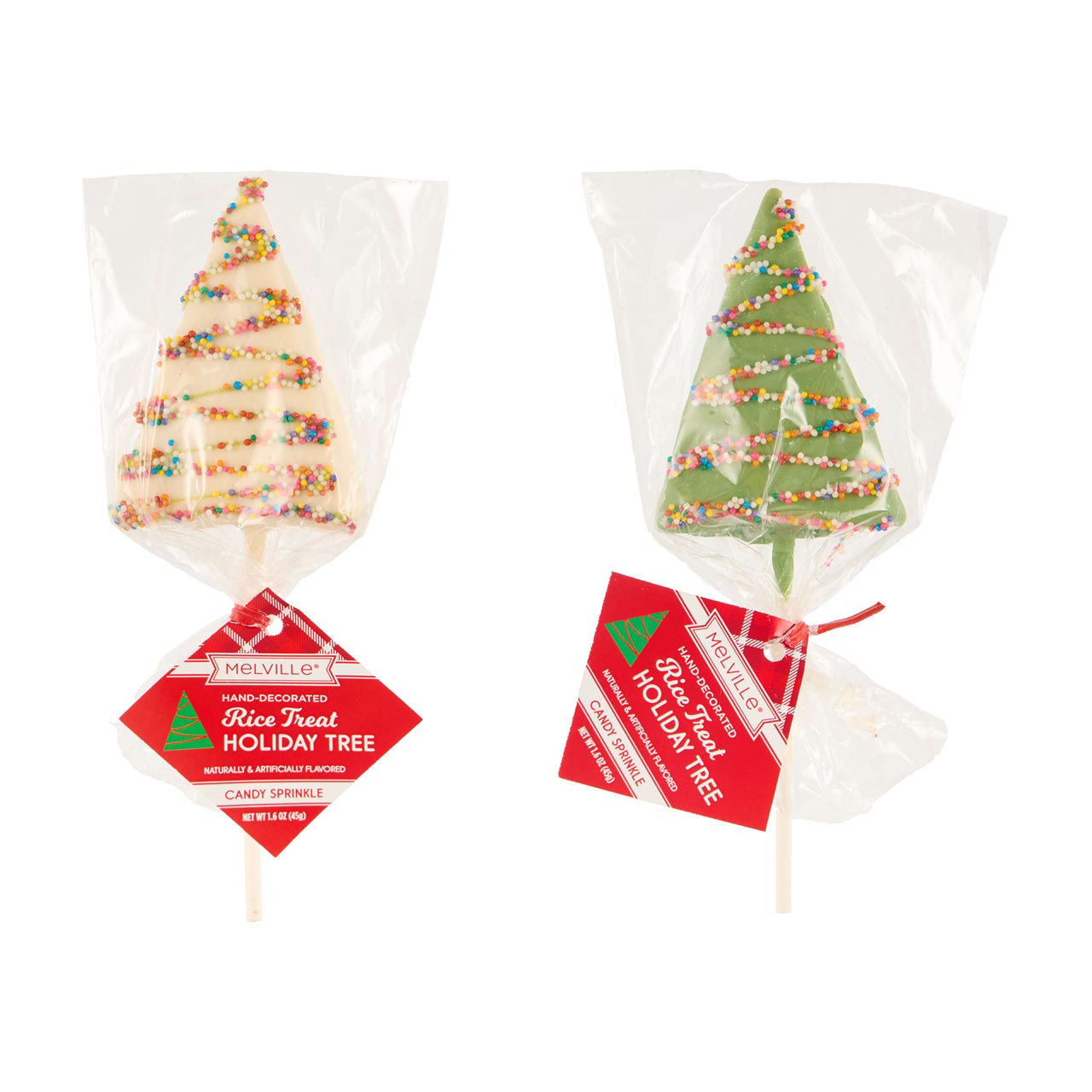 Melville Hand-Decorated Rice Treat Holiday Tree, Assorted
