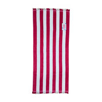 Summer Pink Cotton Fouta Beach Towel
