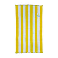 Summer Yellow Cotton Fouta Beach Towel