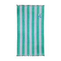 Summer Green Cotton Fouta Beach Towel