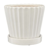 Medium Planter, White