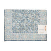 Jessica Simpson Blue Accent Runner, 24 in x 72 in