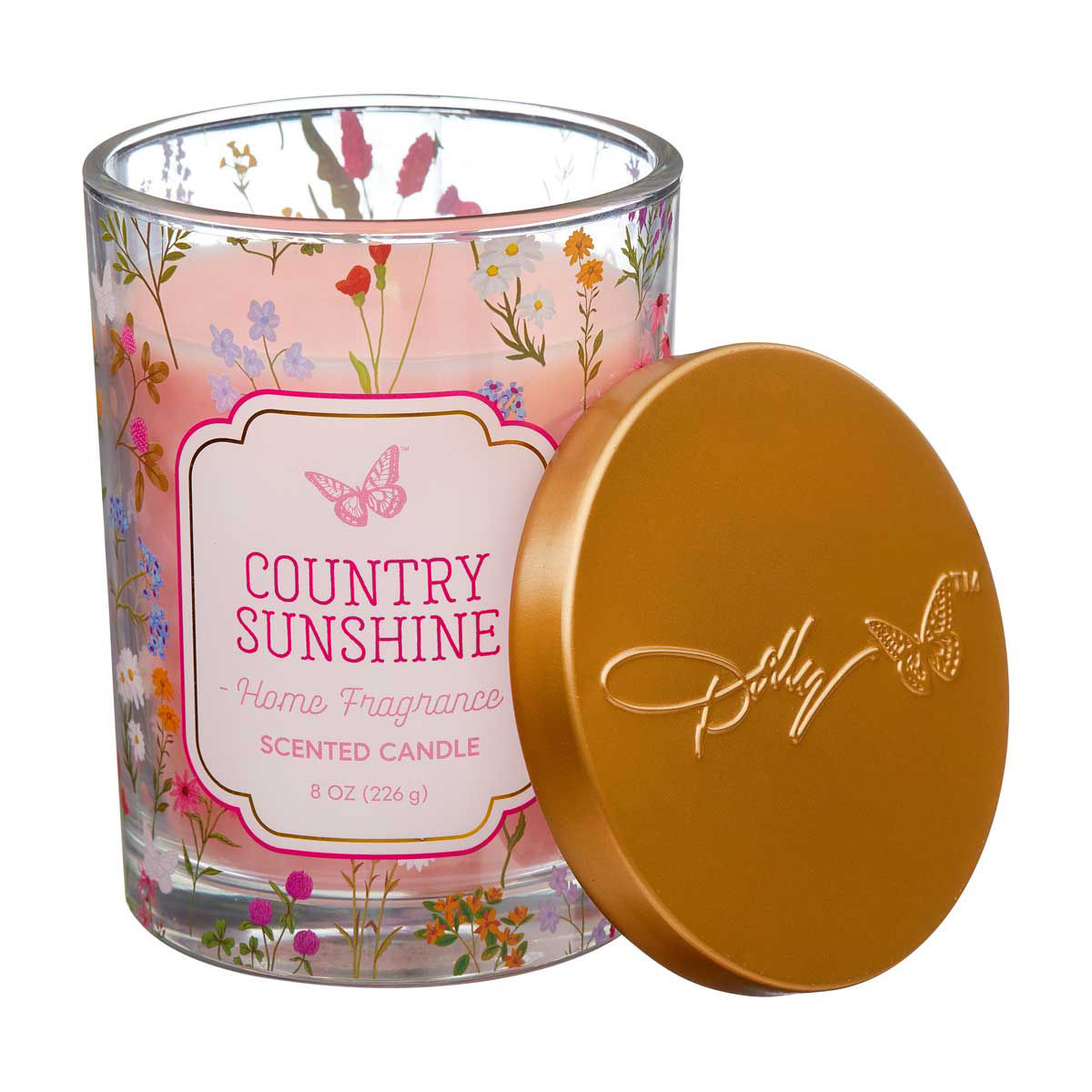 Dolly Parton Spring Scented Jar Candle, 8 oz, Assorted