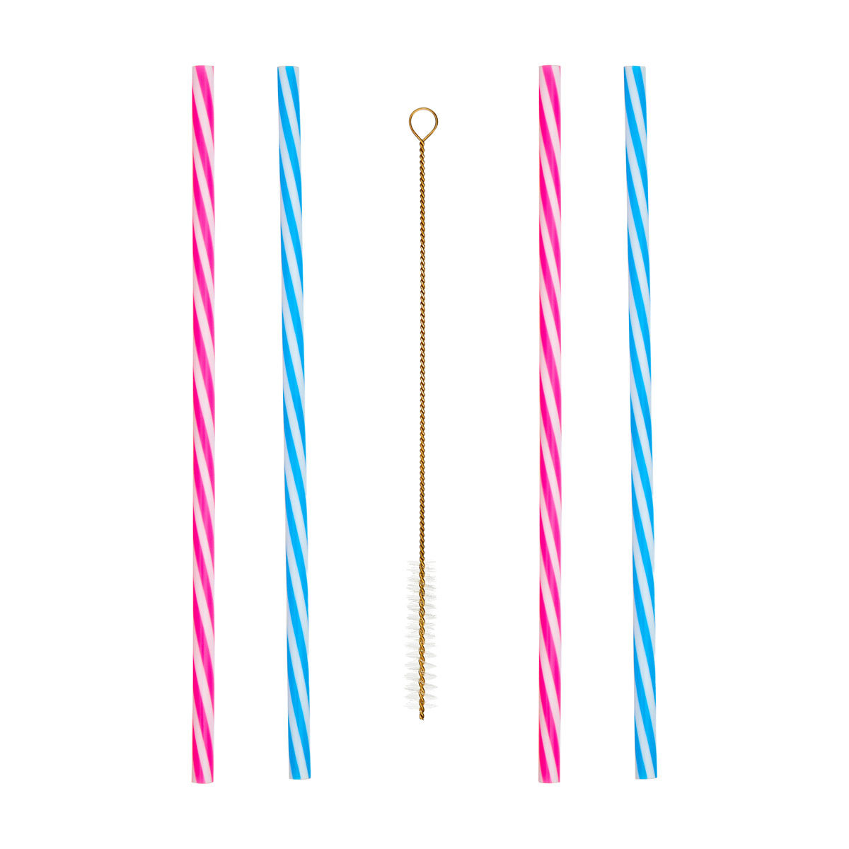 Dolly Parton Spring Reusable Straws, 4 ct