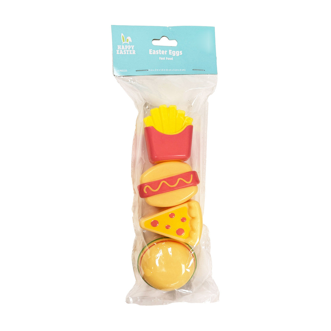 Fastfood Easter Eggs, 4 pk