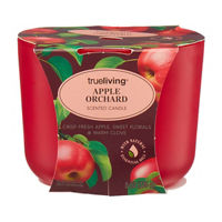 True Living Scented Candle, Apple Orchard, 8 oz