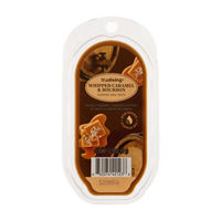 True Living Whipped Caramel & Bourbon Scented Wax
